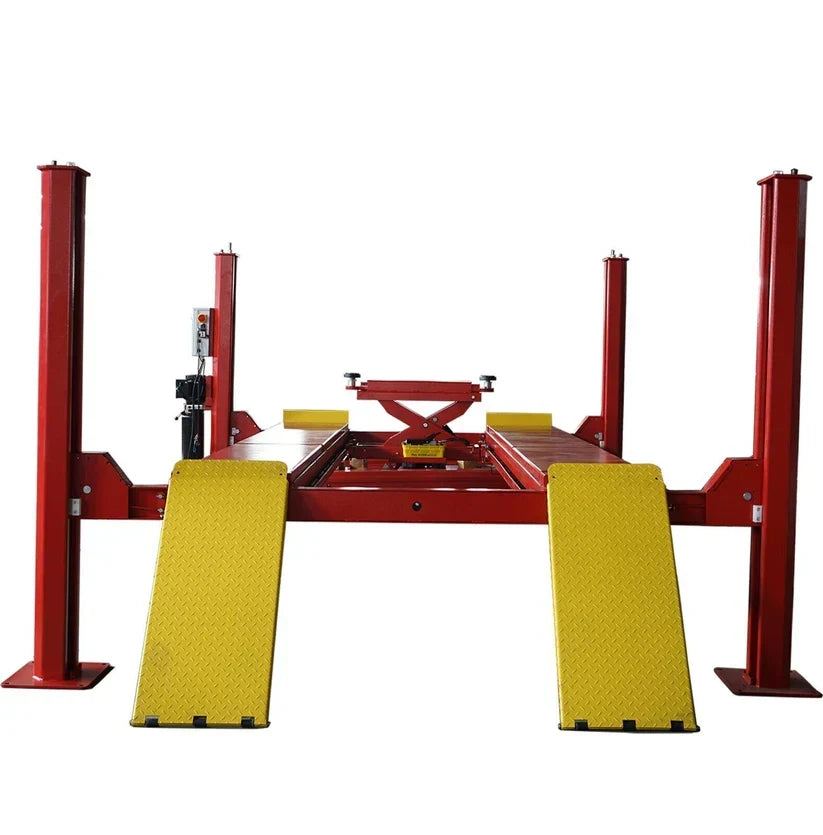 KATOOL KT-4H150 Heavy Duty 4-Post Alignment Lift 15,000lbs. Rolling Jack Included