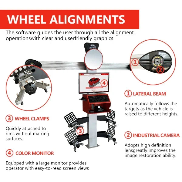 KATOOL KT-AV533 3D Wheel Alignment Machine