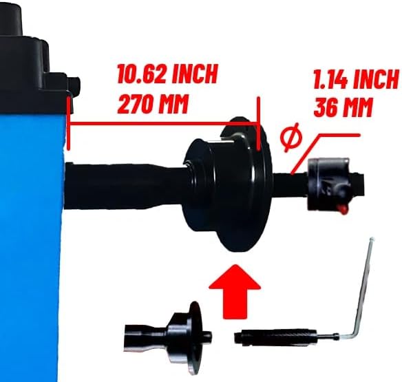 KATOOL ME-T560 Tire Changer Machine with Auxiliary Arm 24" Turn Table 2.0HP Bead Blaster and ME-B620T Wheel Balancer Machine Tire Repair Wheel Changers Combo (ME-T560 & ME-B620T)