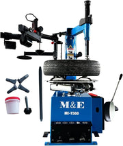 KATOOL ME-T560 Tire Changer Machine with Auxiliary Arm 24" Turn Table 2.0HP Bead Blaster and ME-B620T Wheel Balancer Machine Tire Repair Wheel Changers Combo (ME-T560 & ME-B620T)
