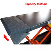 KATOOL AK-X80 Mid-Rise Scissor Lift – 8,000 lbs Capacity,Pneumatic Mobile & Fixed Mount Option