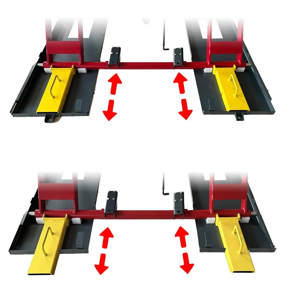 KATOOL X77 Portable Hydraulic Scissor Car Lift Mid-position Movable Car Lift Equipment