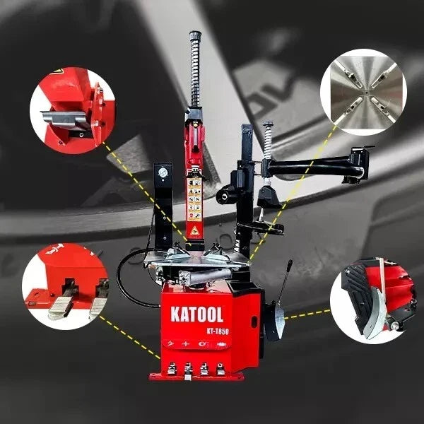 KATOOL Combo 9: Tire Changer KT-T850 & Wheel Balancer KT-B750