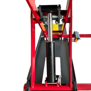 KATOOL X77 Portable Hydraulic Scissor Car Lift Mid-position Movable Car Lift Equipment