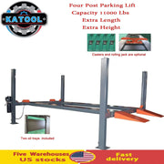 Katool KT-4H110 11,000 lb Four-Post Lift Service & Storage, 110V or 220V