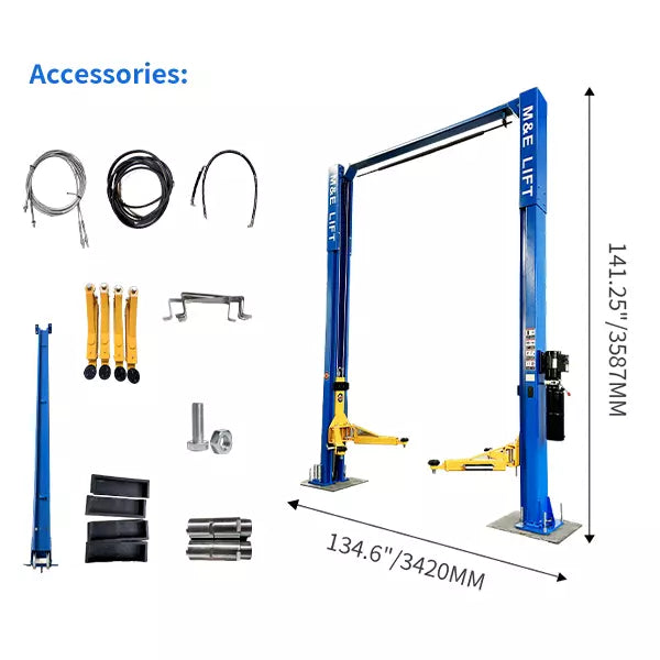 KATOOL 2 Post Lift 11000lbs Two Post Lift Auto Lift Car Lift Hoist Equipment (Included Shipping)
