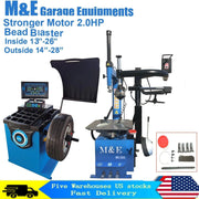 KATOOL ME-T555 & ME-B650 Tire Changer & Wheel Balancer Machine Garage Tools