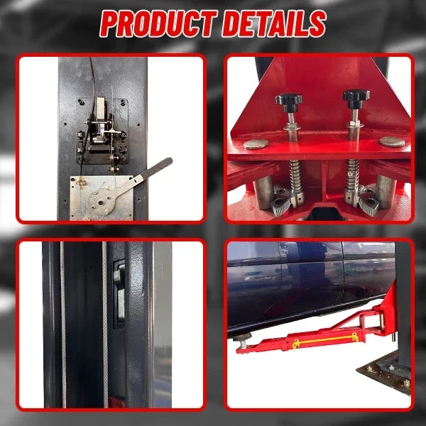 KATOOL KT-AM120SD 4.0HP 12000lbs Single Point Lock 2 Post Lift 220V Car Lift Auto Lift