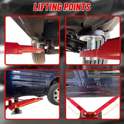 KATOOL KT-AM120SD 4.0HP 12000lbs Single Point Lock 2 Post Lift 220V Car Lift Auto Lift