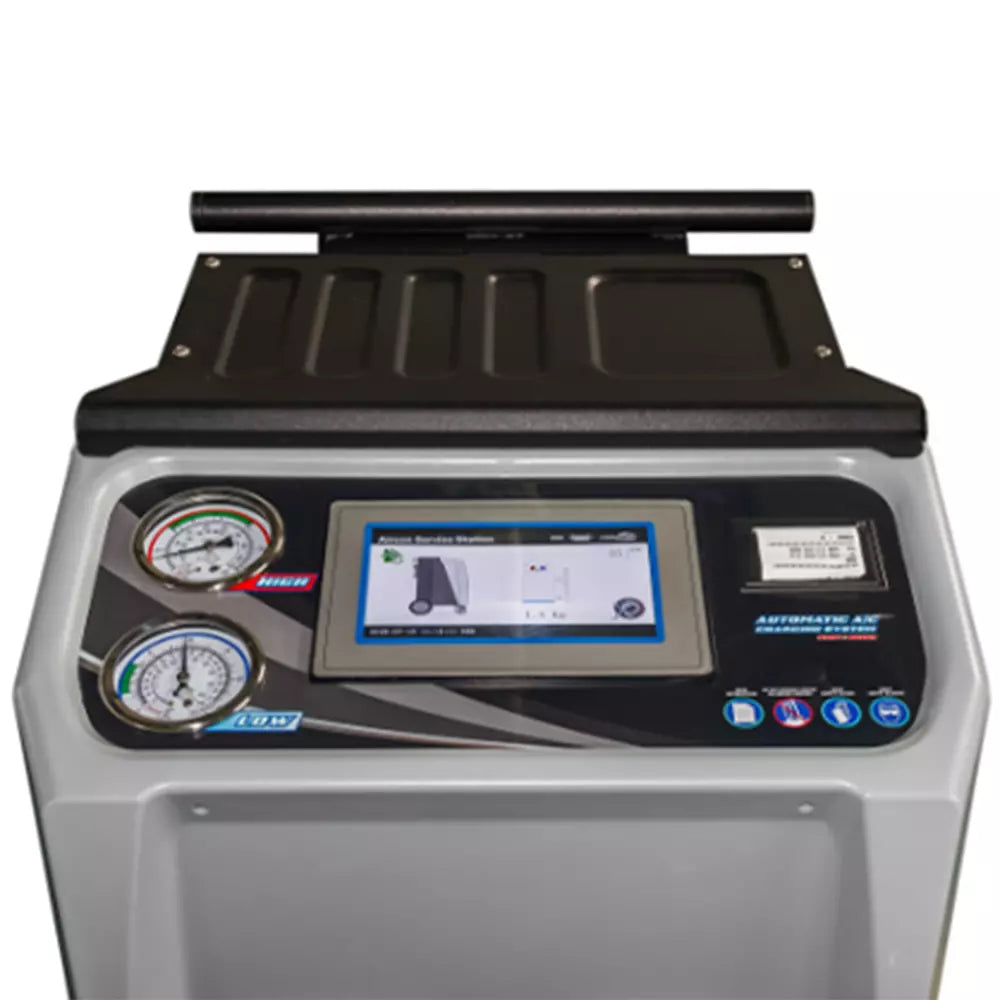 KATOOL AC1800 Fully Automatic R-134A A/C Recovery, Recycle & Recharge Machine – Dual Tank HVAC Unit